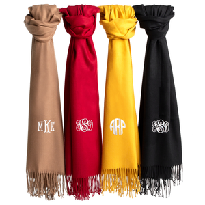 Personalized Scarf with Monogram