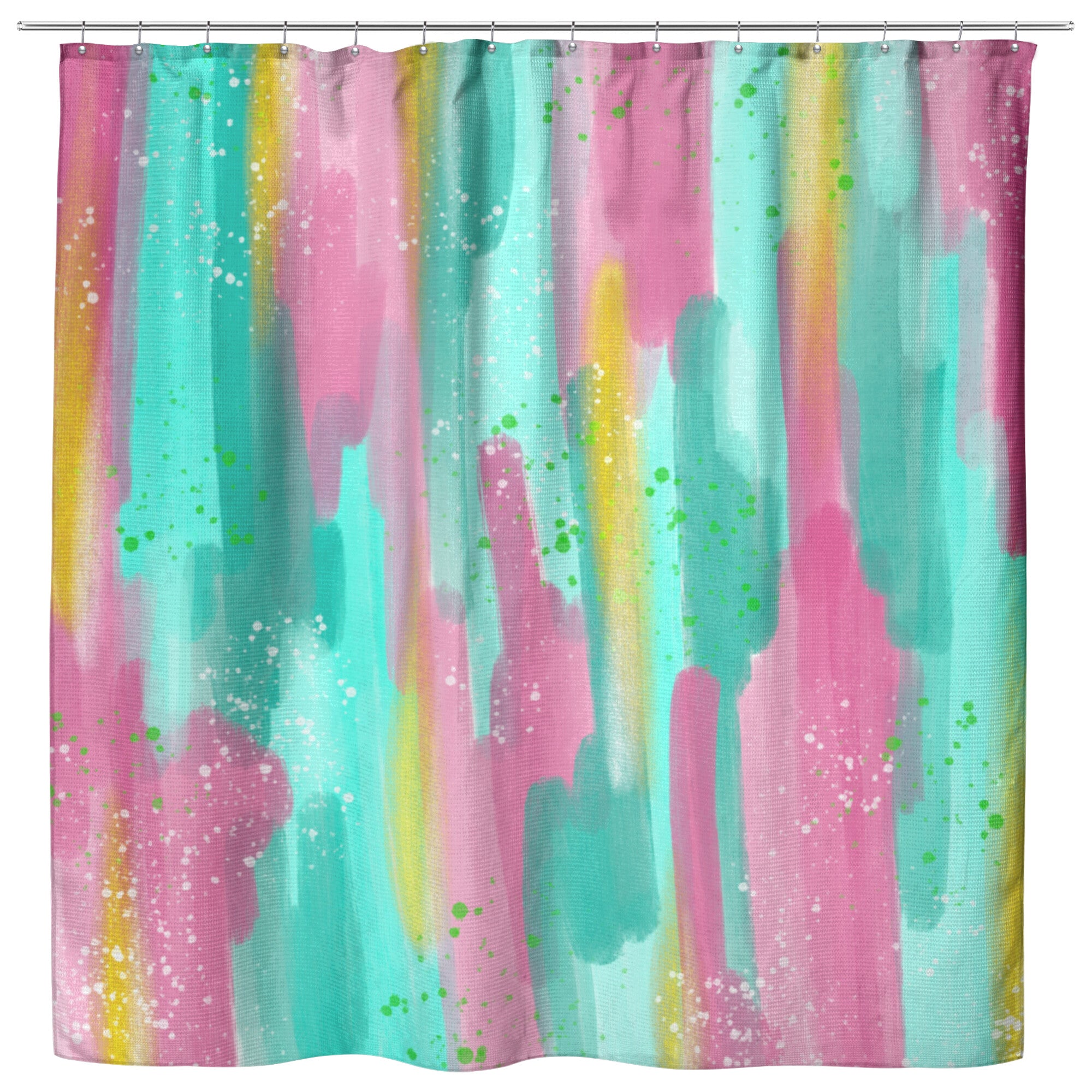 Color Streak Shower Curtain
