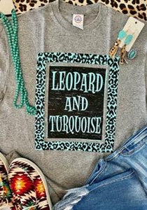 Leopard & Turquoise