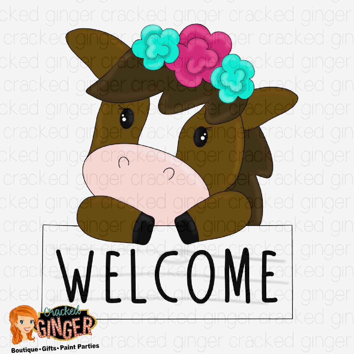 Horse Welcome Cutout and Kits