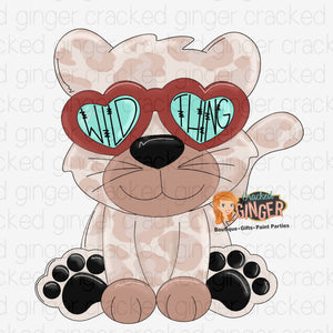 Wild Thing Leopard Cutout and Kits