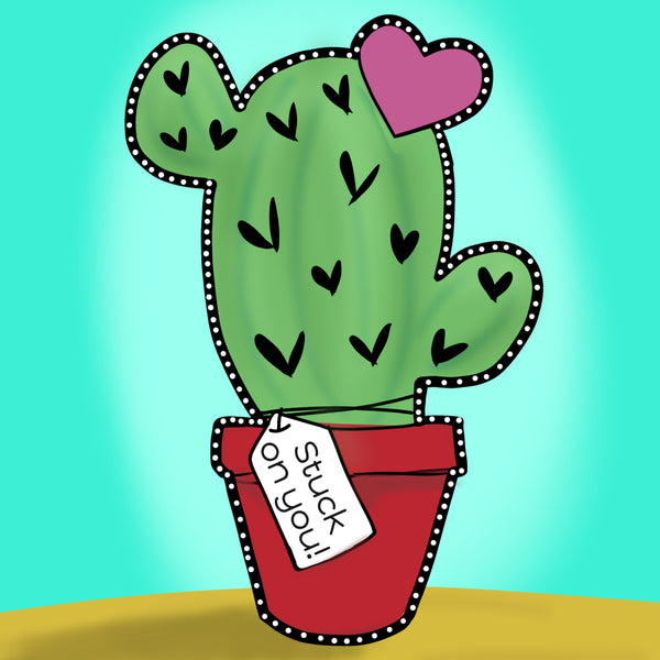 Stuck On You Cactus