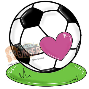 Soccer Heart Ball