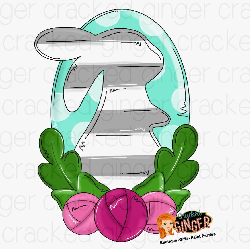 Easter Bunny Chic Spring Template