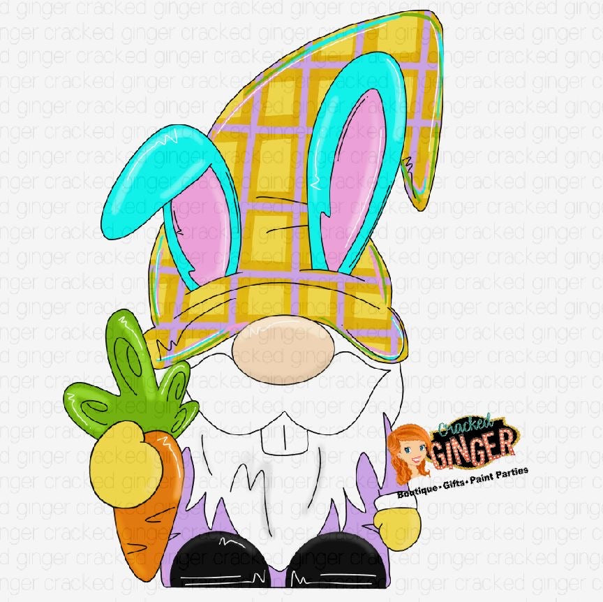 Easter Gnome Template