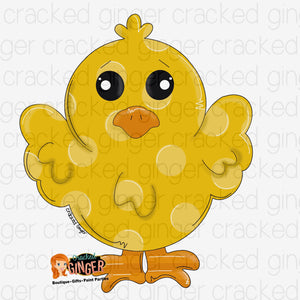 Easter Chick Cutout and Kits