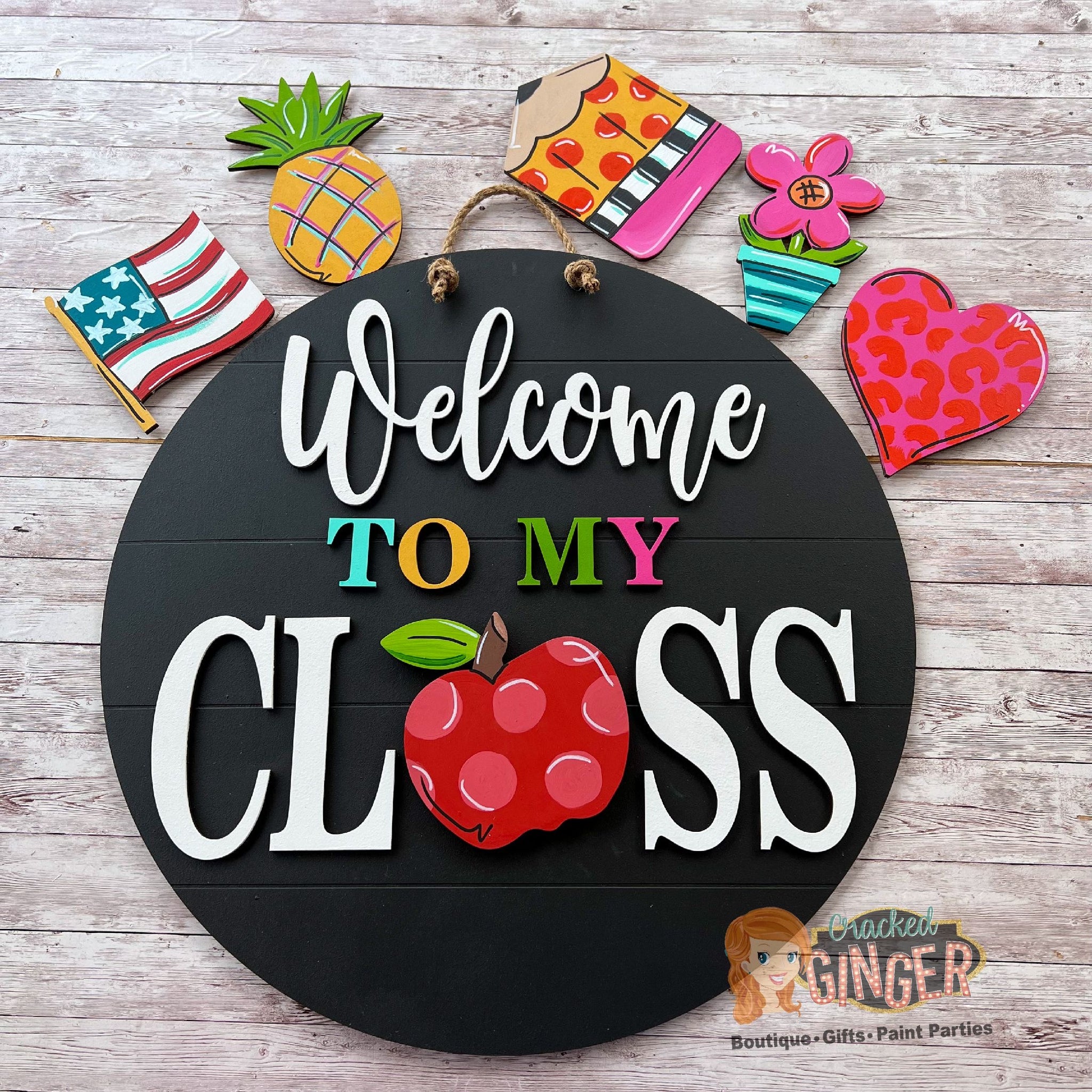 Welcome To My Class Interchangeable Dh – Cracked Ginger