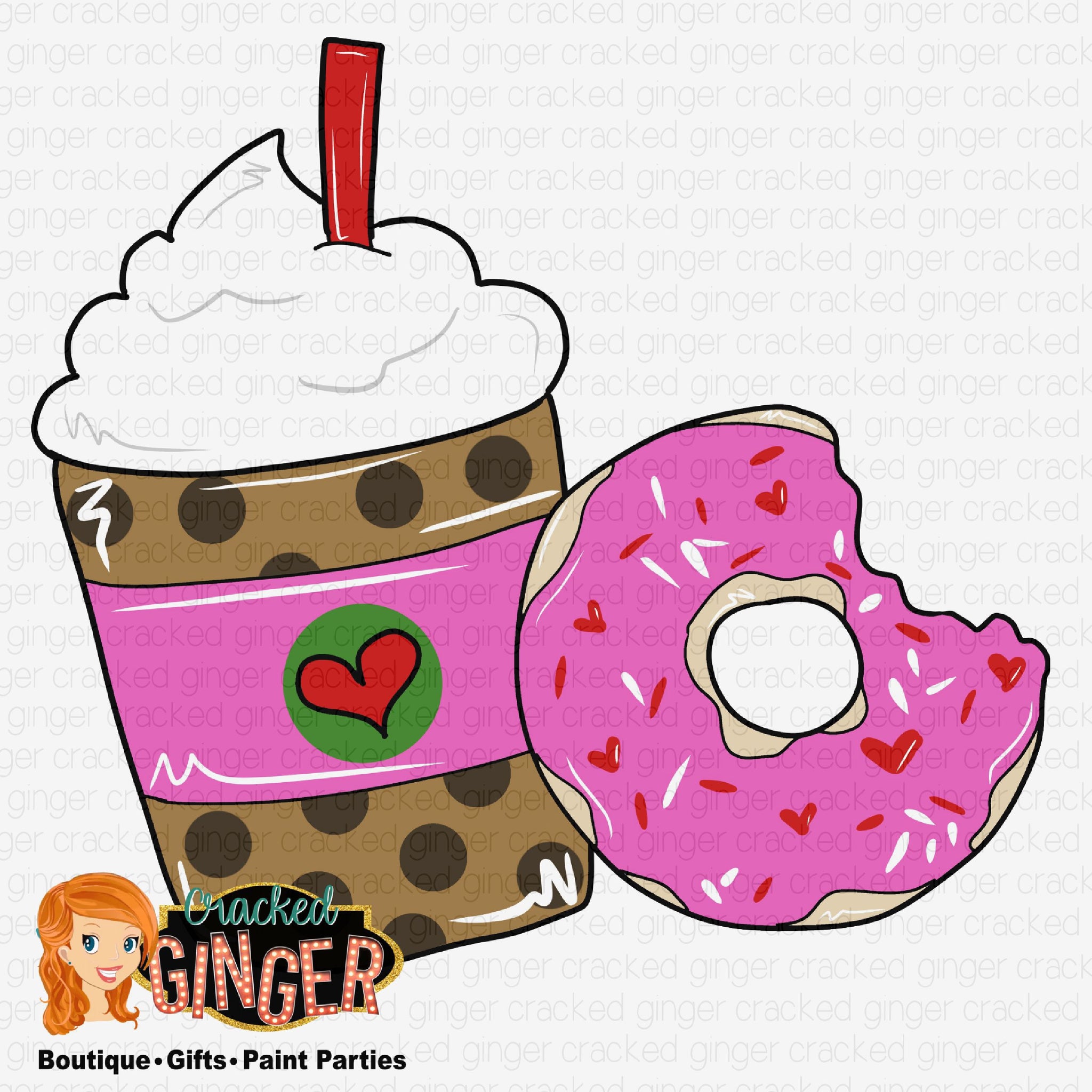 Donut and Frappe