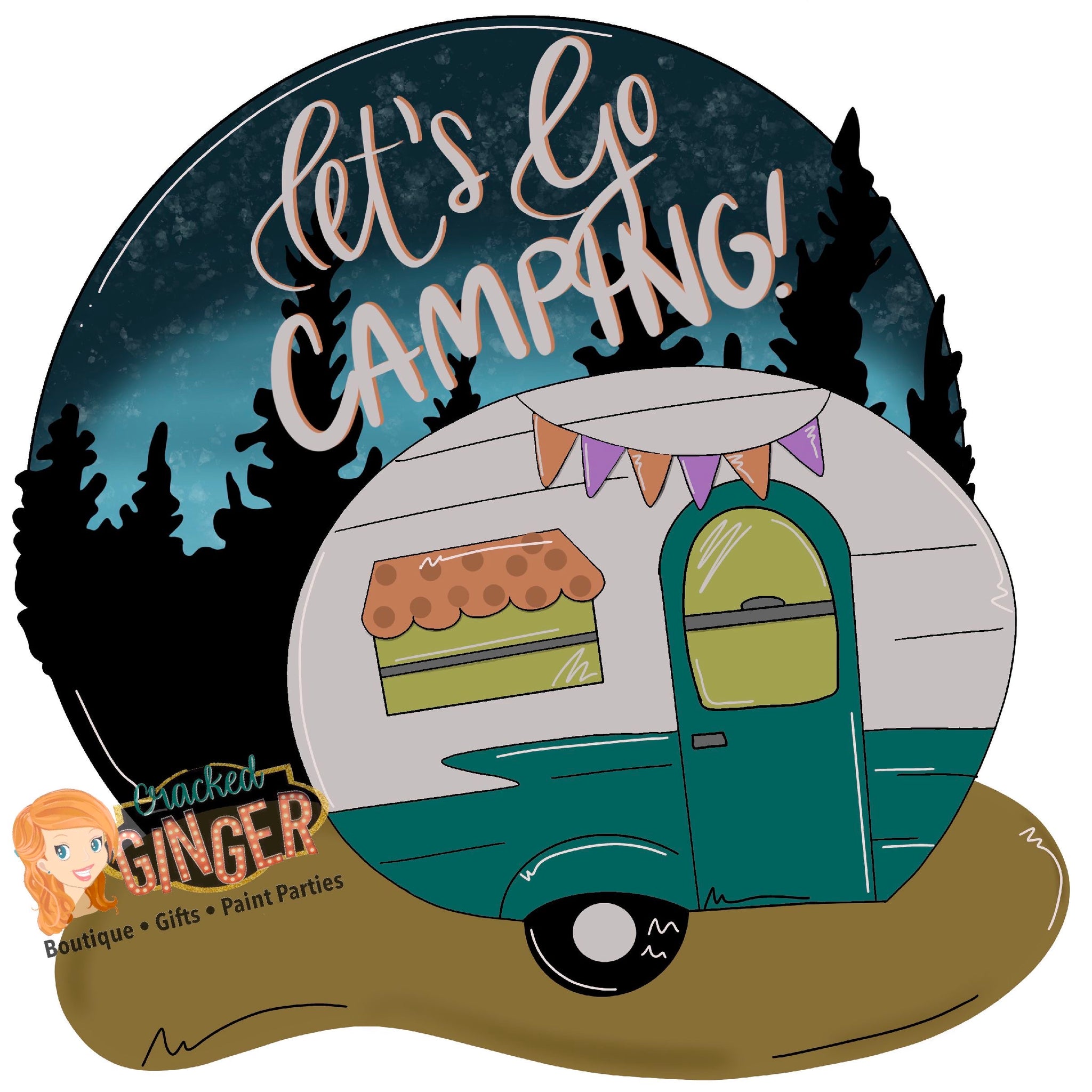 Let’s Go Camping RV Camper