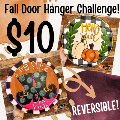 Fall Door Hanger Challenge