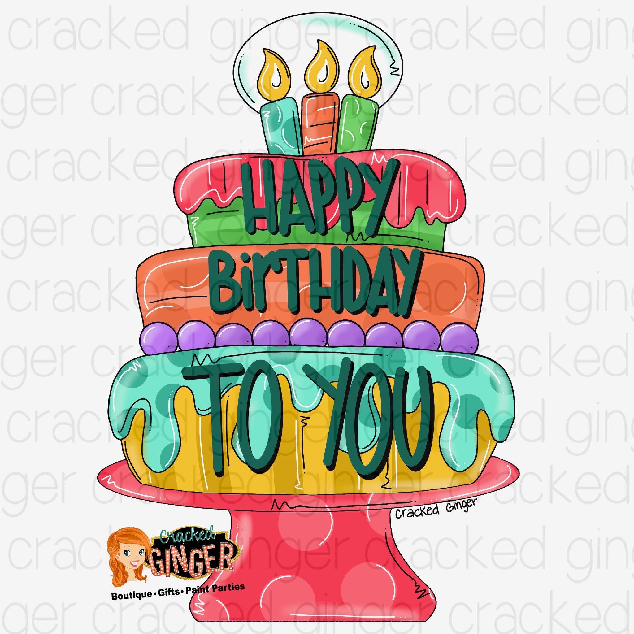 Birthday cake icon vector design template - Stock Image - Everypixel