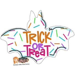 Trick or Treat Sprinkles Bat Cutout and Kits