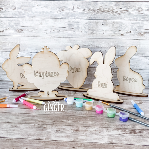 Easter Mini Wooden paint kits