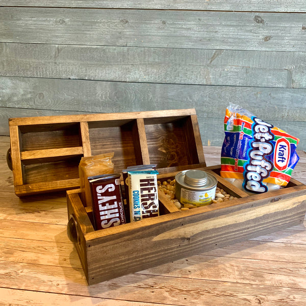 Wooden S’mores Box