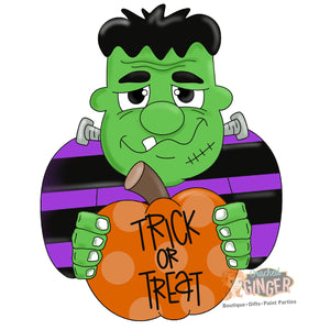 Halloween Frankenstein Frank Template